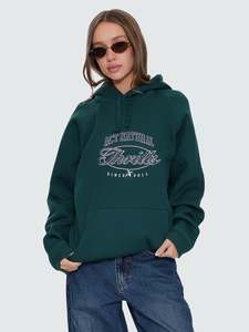 Thrills Standard Issue Slouch Hood Varsity Green