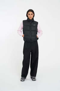 Huffer Womens Rider Puffer Vest Black