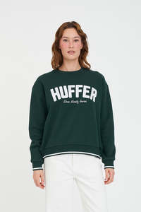 Essentials Womens: Huffer Slouch Crew 350/Pointers