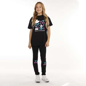 Girls Tees Tanks: Hello Stranger Girls Seagirl Bailey SS Tee Black