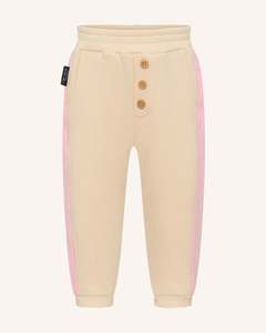 Girls Pants: Tiny Tribe Infant Side Segment Slouch Pant