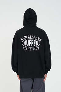 Size Xs: Huffer Mens Saturday Hood/Homer Black