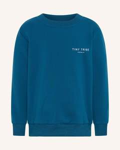 Size 2: Tiny Tribe Core Sweat Top Blue