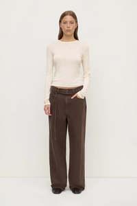 Assembly Loose Fit Jean Ganache