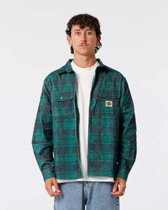 Size Xl: Critical Slide Blade Overshirt Dusky Green
