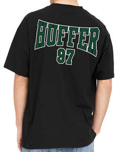 Size Xl: Huffer Block Tee 220/Attain Basalt