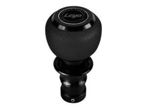 LEYO | BLACK NAPPA DSG SHIFT KNOB