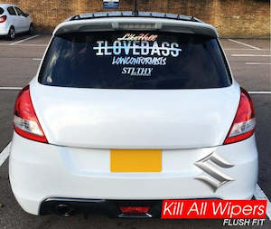 KILL ALL WIPERS | SUZUKI SWIFT MK3 REAR WIPER DELETE KIT