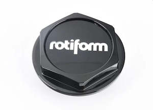 ROTIFORM BILLET HEX NUT | GLOSS BLACK | AERODISC