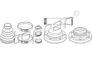 INNER CV BOOT KIT AUDI Q7 PORSCHE CAYENNE VW TOUAREG 7L0598201A