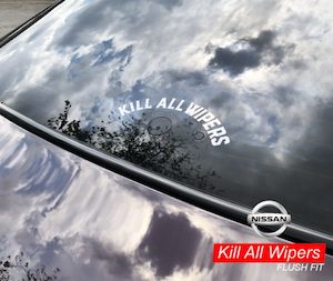 Kill All Wipers: KILL ALL WIPERS | R33 SKYLINE REAR WIPER DELETE