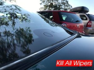 Kill All Wipers: KILL ALL WIPERS | NISSAN 200SX / S14 REAR WIPER DELETE