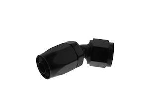 C Silicon: CTS Turbo -10AN 45 Degree Hose Ends Black