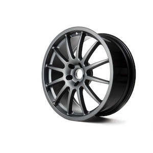C Wheels: RacingLine Cup Edition' 18'' x 8.5" Wheel / ET45 / Gunmetal Grey / Set of 4 Wheels