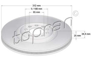 C Brake Discs: BRAKE ROTOR SET | FRONT | 8N0615301A