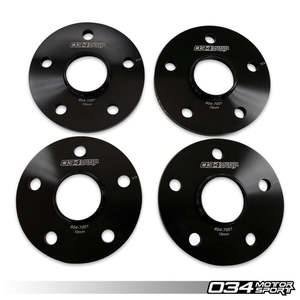 Wheel Spacer Pair, 10mm, Audi/Volkswagen 5x112mm with 57.1mm Centerbore 01