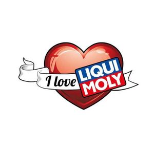 C Maintenance: Sticker "I love LIQUI MOLY" | LIQUI MOLY