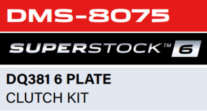 Dodson Motorsport DQ381 Superstock 6 Clutch Kit
