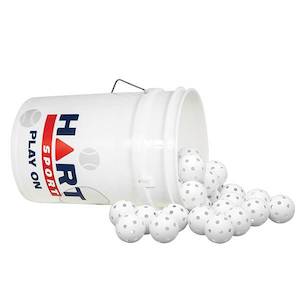 Hockey: HART Bucket of 9" Wiffle Balls