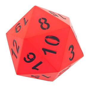 Active Learning: HART 20 Sided Dice Red