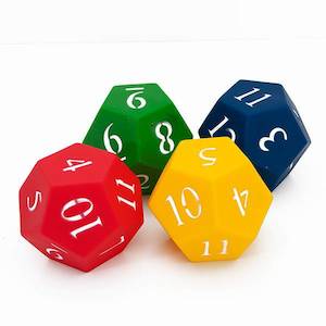 Active Learning: HART 12 Sided Die Set
