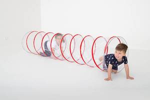 HART Transparent Crawling Tunnel