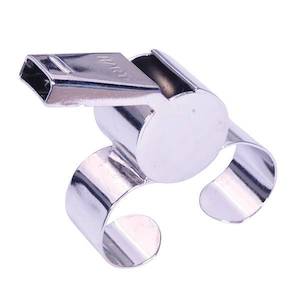 Afl Training Accessories: HART Nickel Plated Finger Grip Whistle