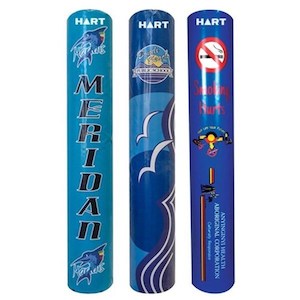 Basketball Post Pads Accessories: HART Basketball Post Pads - Small - 120mm Cut Out - Custom Printed (pair)