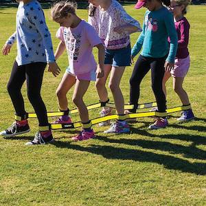 P E Sports Day Games: HART Caterpillar Straps