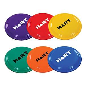 Flying Disc Games: HART Super Flyer Frisbee Set