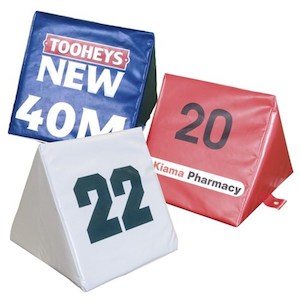 Corner Posts Field Marking: Advertising Wedges