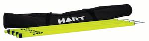 Rugby Training Accessories: HART Telescopic Agility Pole Set
