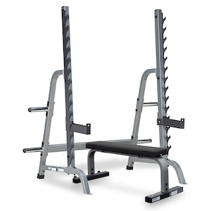 HART Multi-Press Rack Combo Flat Bench