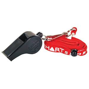 Whistles: HART Plastic Whistle with Lanyard