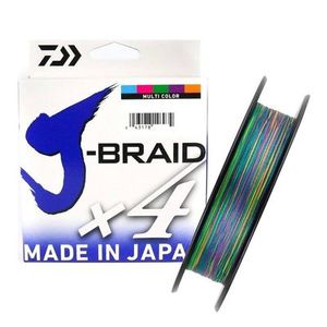 Daiwa: DAIWA X4 J-BRAID 300m MULTI COLOR