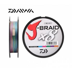 Daiwa: DAIWA X8 J-BRAID 500m MULTI COLOR