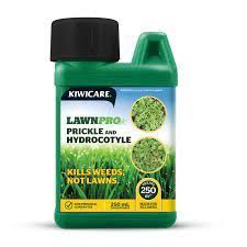 Products: LAWNPRO prickle and hydrocotyle control 250ml