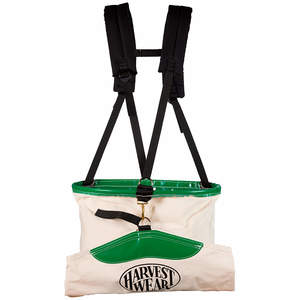 Frontpage: "Hoopbag" 33L Large Soft Shell Picking Bag with 3-point Harness