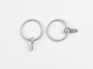 Curtain Rings: Harvey's Silver Metal Curtain Rings