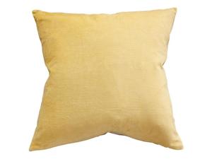 Filled Cushion: Majestic Velvet-Linen Butter Filled Cushion