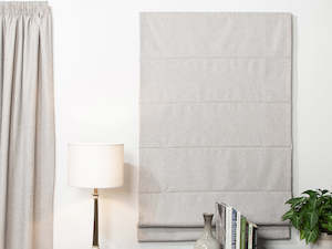 Blinds: Omaha Ready Made Roman Blind - Linen
