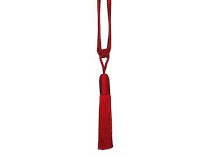 Curtain Tiebacks: Clearance Red Harlequin Tieback