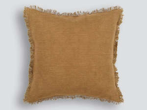 Filled Cushions: Otto Filled Cushion - Toffee