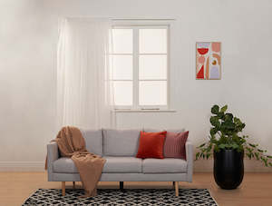 Net Voile And Sheer Curtains: Voile Ivory Curtains