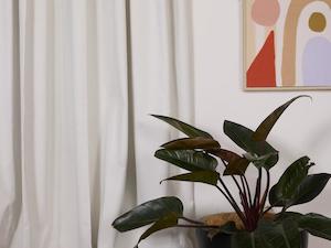 Thermal Curtains: Waihi Ivory Blockout Pencil Pleat Curtains