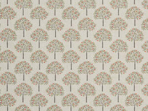 Upholstery Fabrics: Orange Grove Spruce Fabric