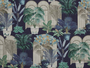 Upholstery Fabrics: Victorian Glasshouse Moonlight Fabric