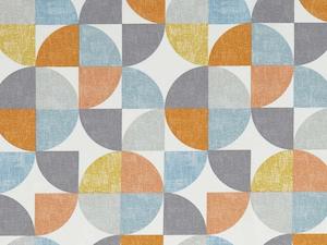 Nordic Collection: Spiral Tangerine Fabric