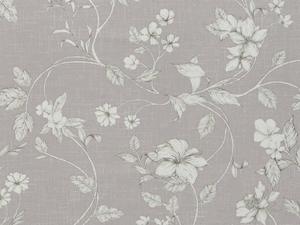 Etched Vine Wildrose Fabric
