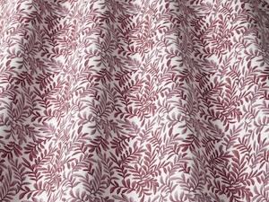 Cotswold Collection: Leaf Vine Rouge Fabric